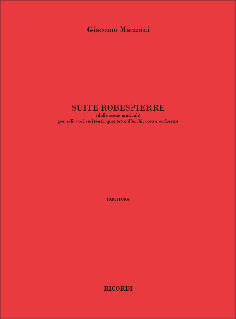 Suite Robespierre (Dalle 'Scene Musicali')